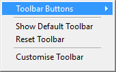 v17 toolbar customise