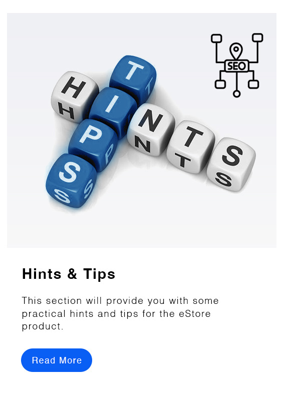 Hints and tips
